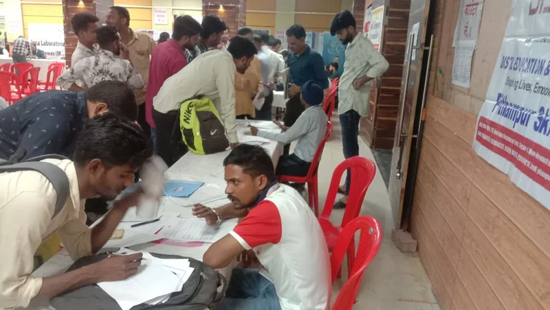 युवा संगम में खुली रोजगार की राह, 24 कंपनियों ने लिया भाग, 224 युवा हुए शॉर्टलिस्ट